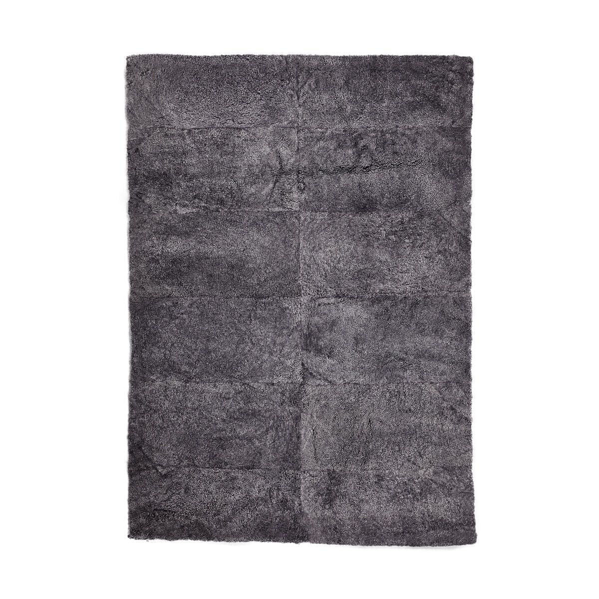 Natures Collection Short Wool Curly Sheepskin Design Rug - Image 4