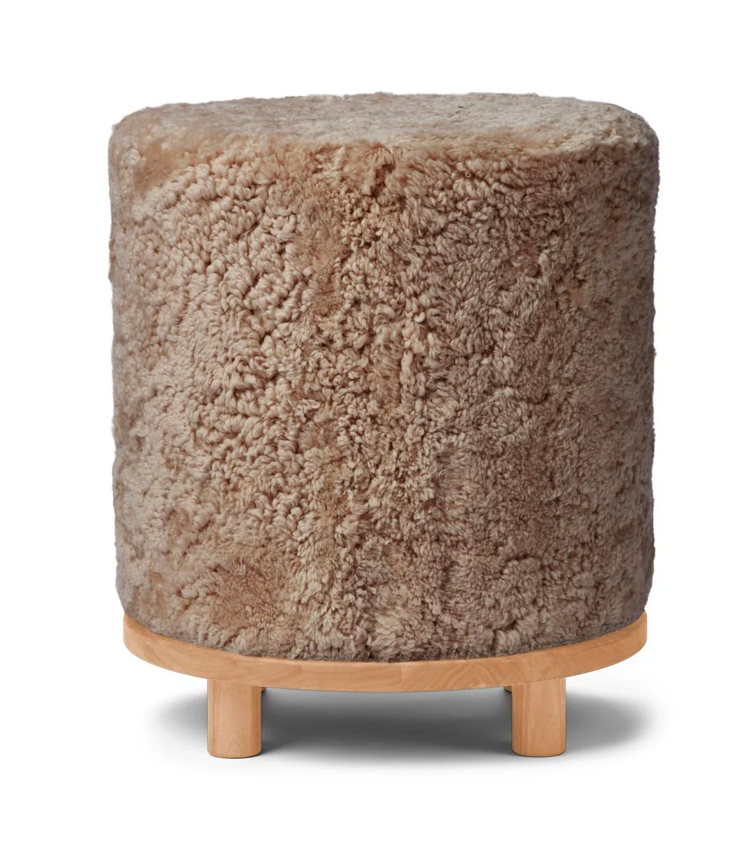 Natures Collection Simon Stool | Short Wool - Image 2