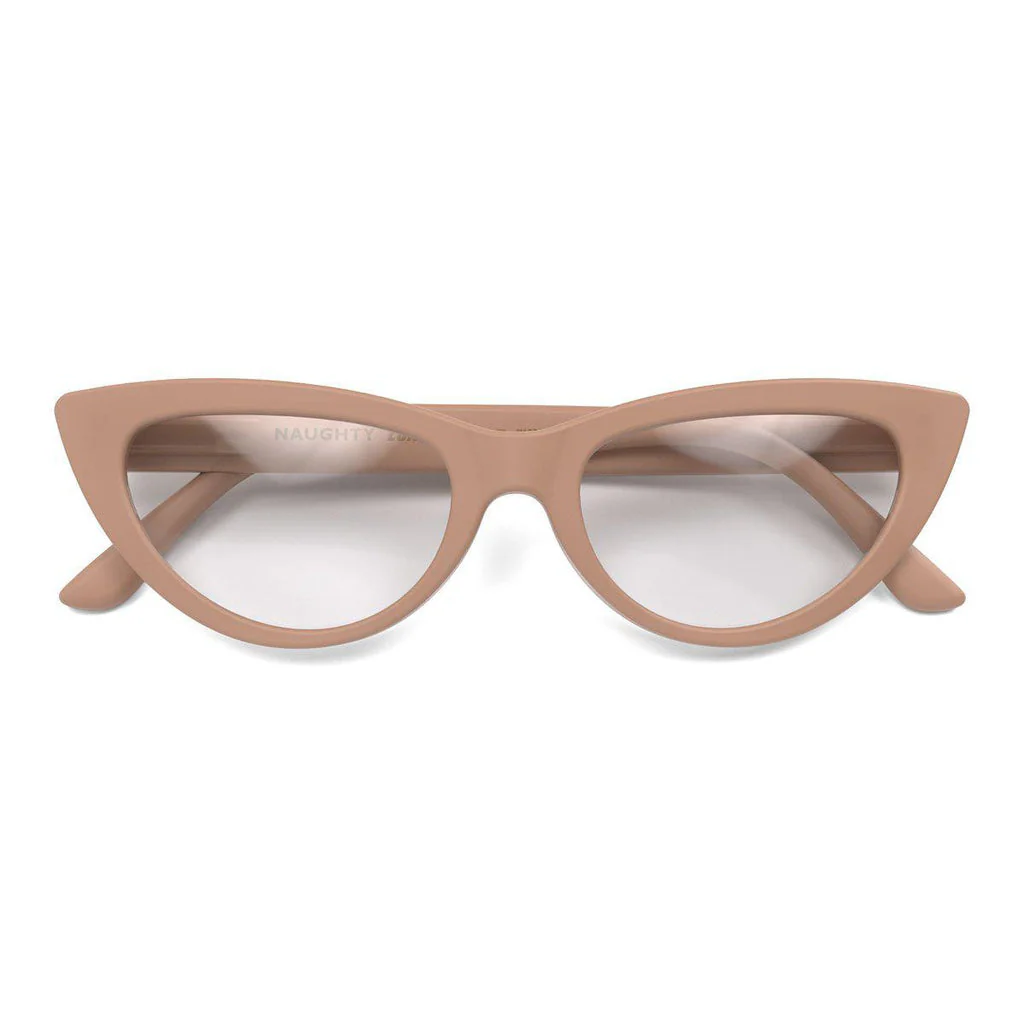 London Mole Naughty Blue-Blockers Glasses Soft Matte Pink