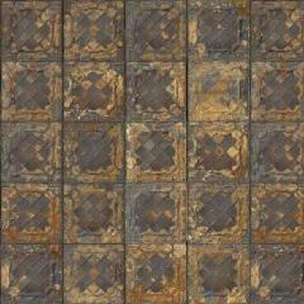 NLXL Brooklyn Tin Tiles Metallic Wallpaper TIN-08 - Image 2