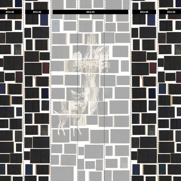NLXL Chandelier Black Wallpaper - Image 4