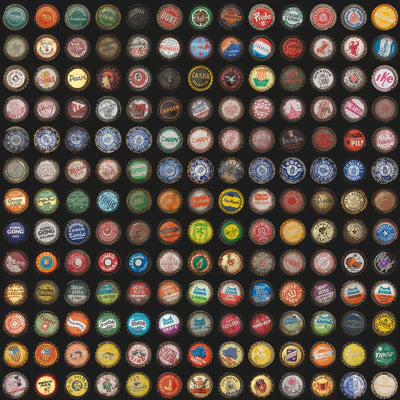 NLXL Crown Caps Wallpaper Black - Image 2
