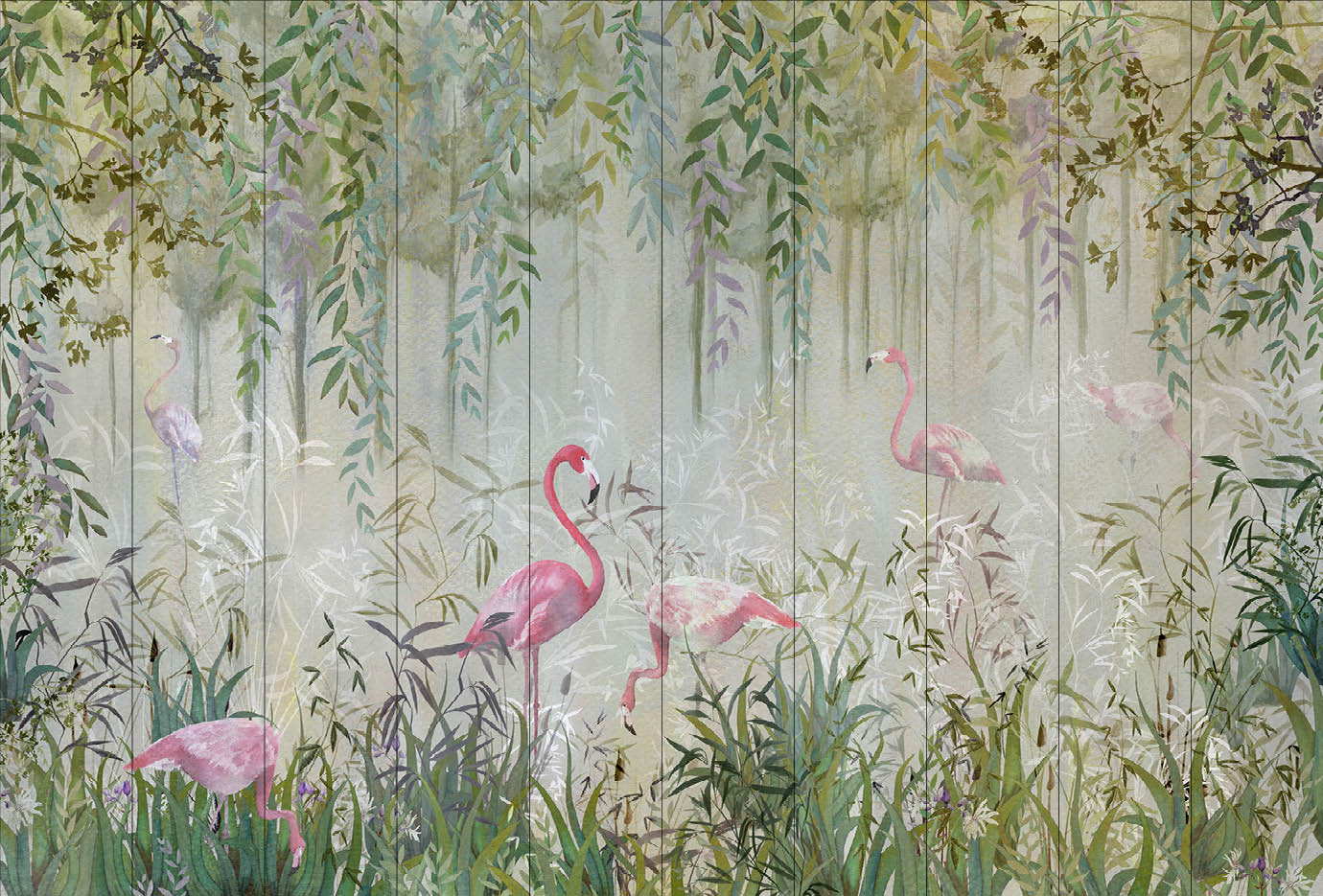 NLXL Flamingo Wallpaper - Image 9
