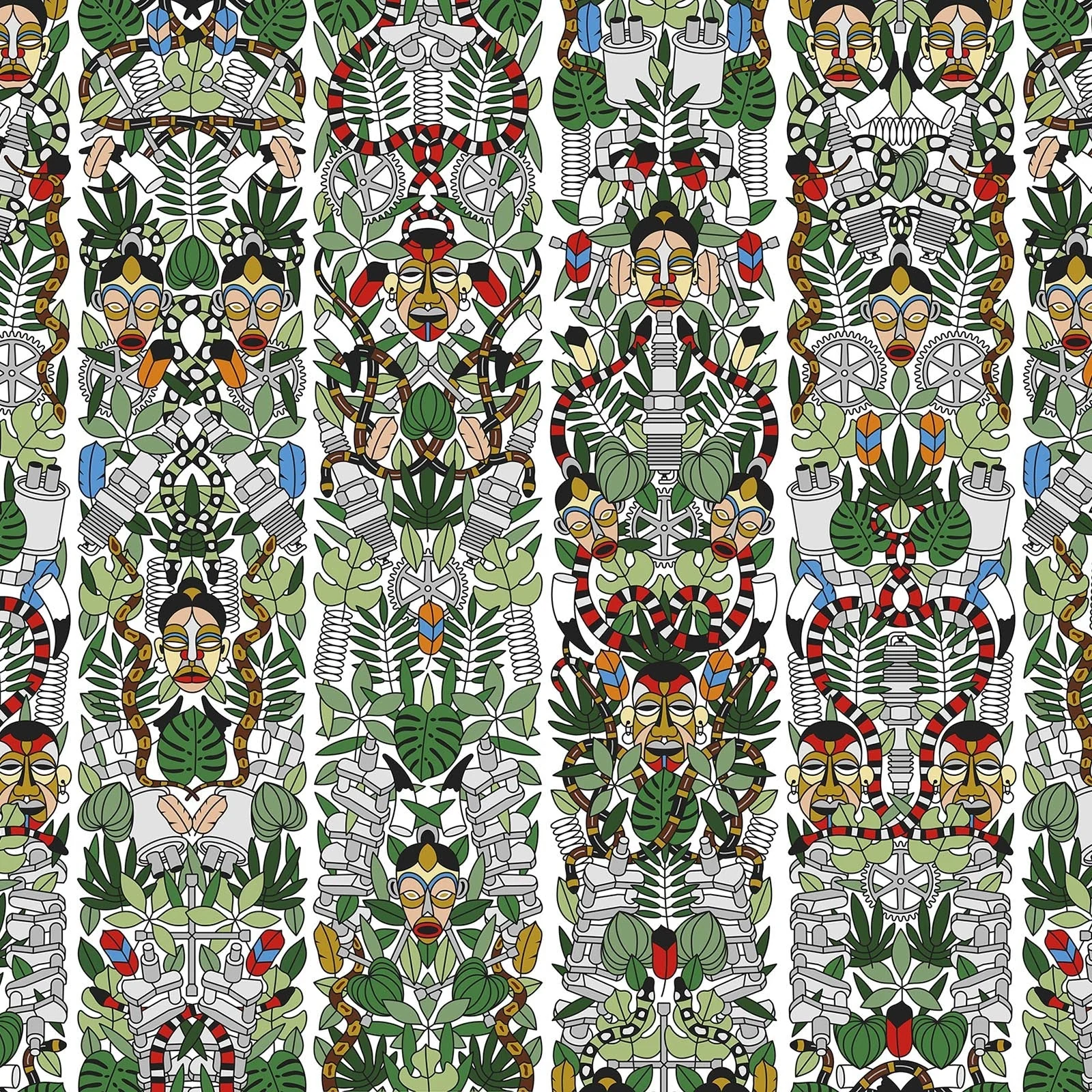 NLXL L’Afrique Wallpaper - Image 3
