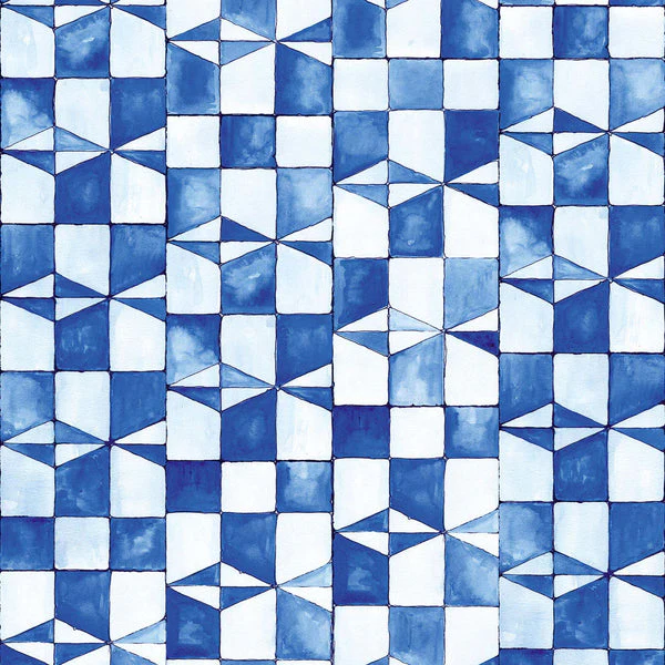 NLXL Mediterranean Indigo Wallpaper - Image 3