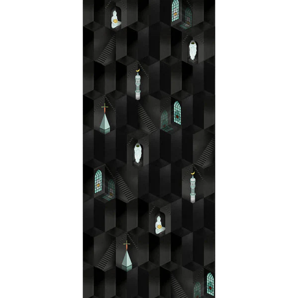 NLXL Midnight Black Wallpaper - Image 3