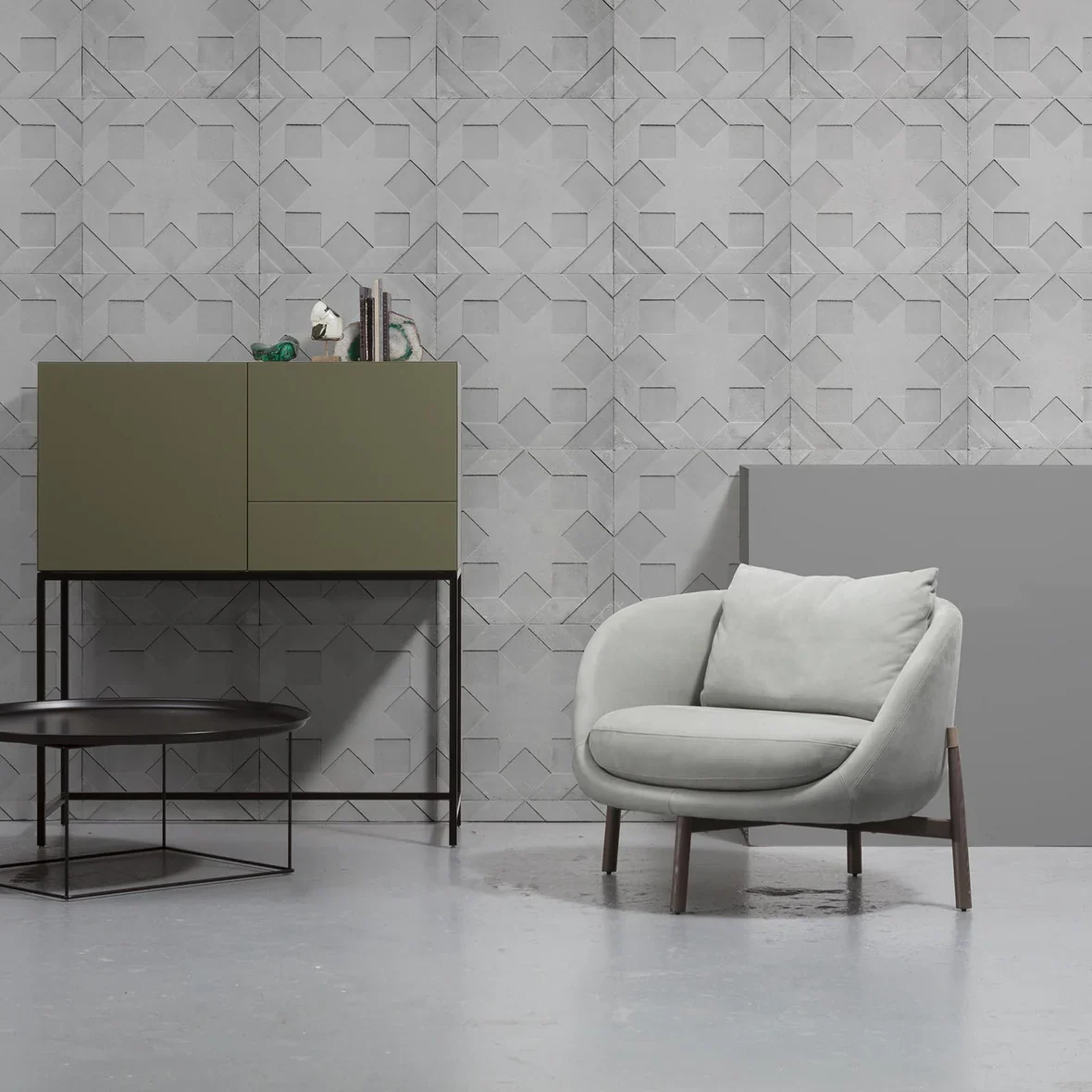 NLXL Moulded Star Wallpaper
