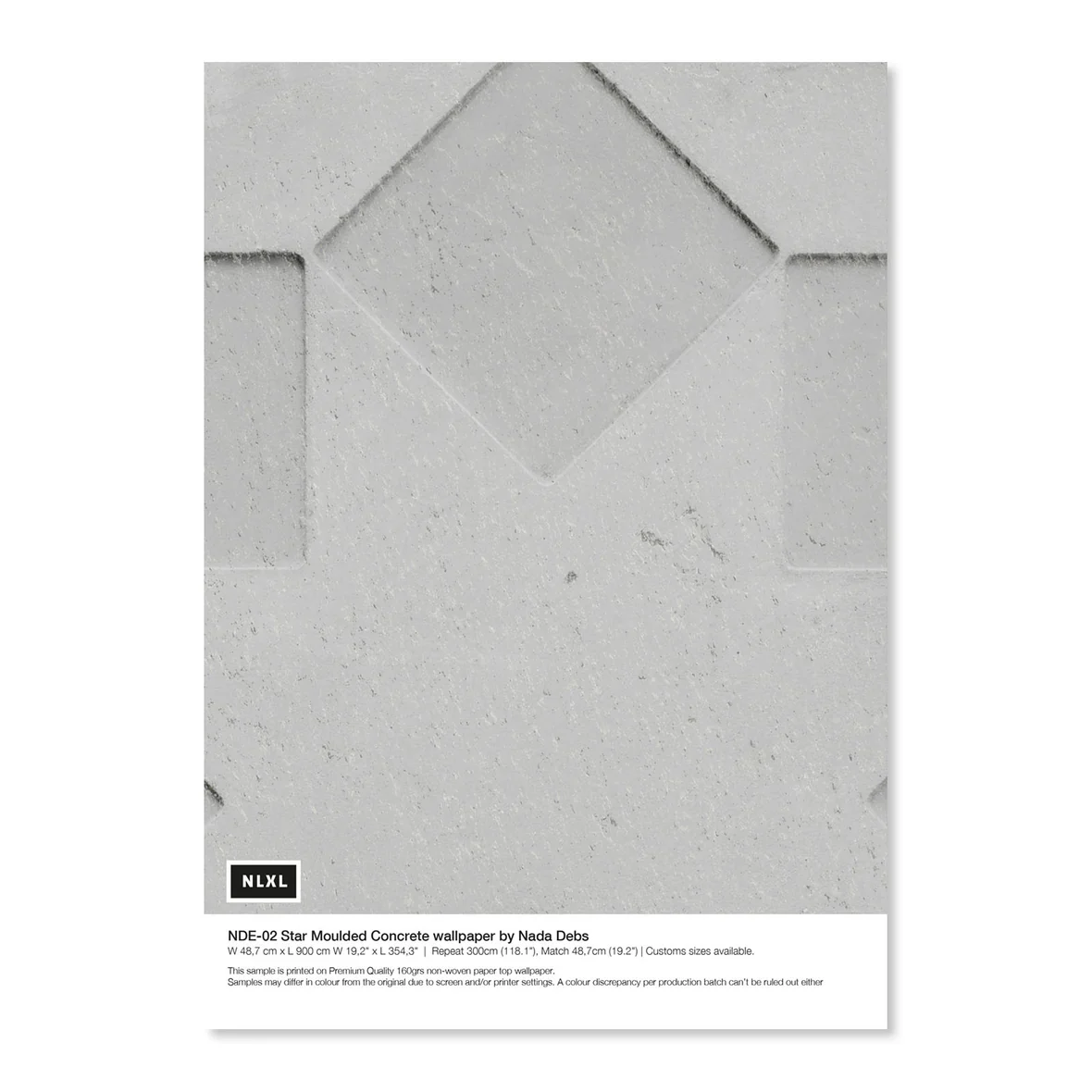 NLXL Moulded Star Wallpaper - Image 4