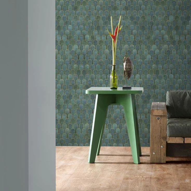 NLXL Nizwa Jade Metallic Wallpaper