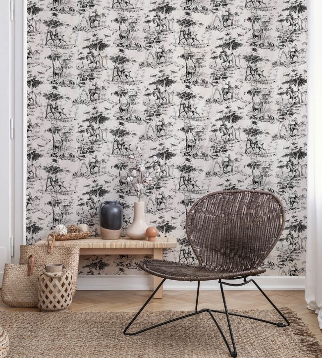 NLXL La Chasse Rose Wallpaper - Image 4