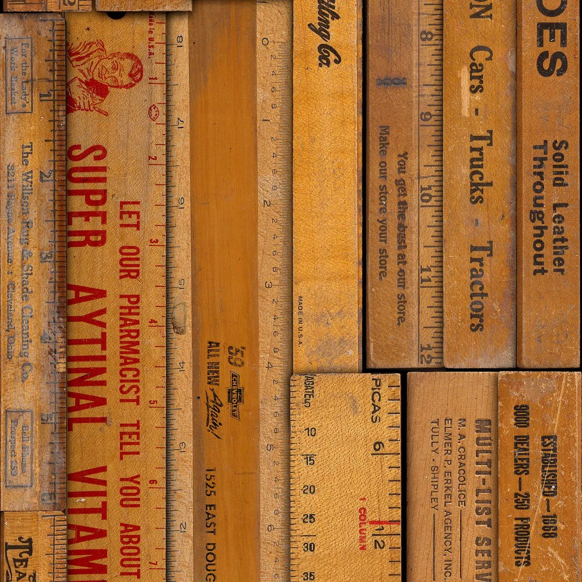 NLXL Rulers Small Wallpaper - Image 3