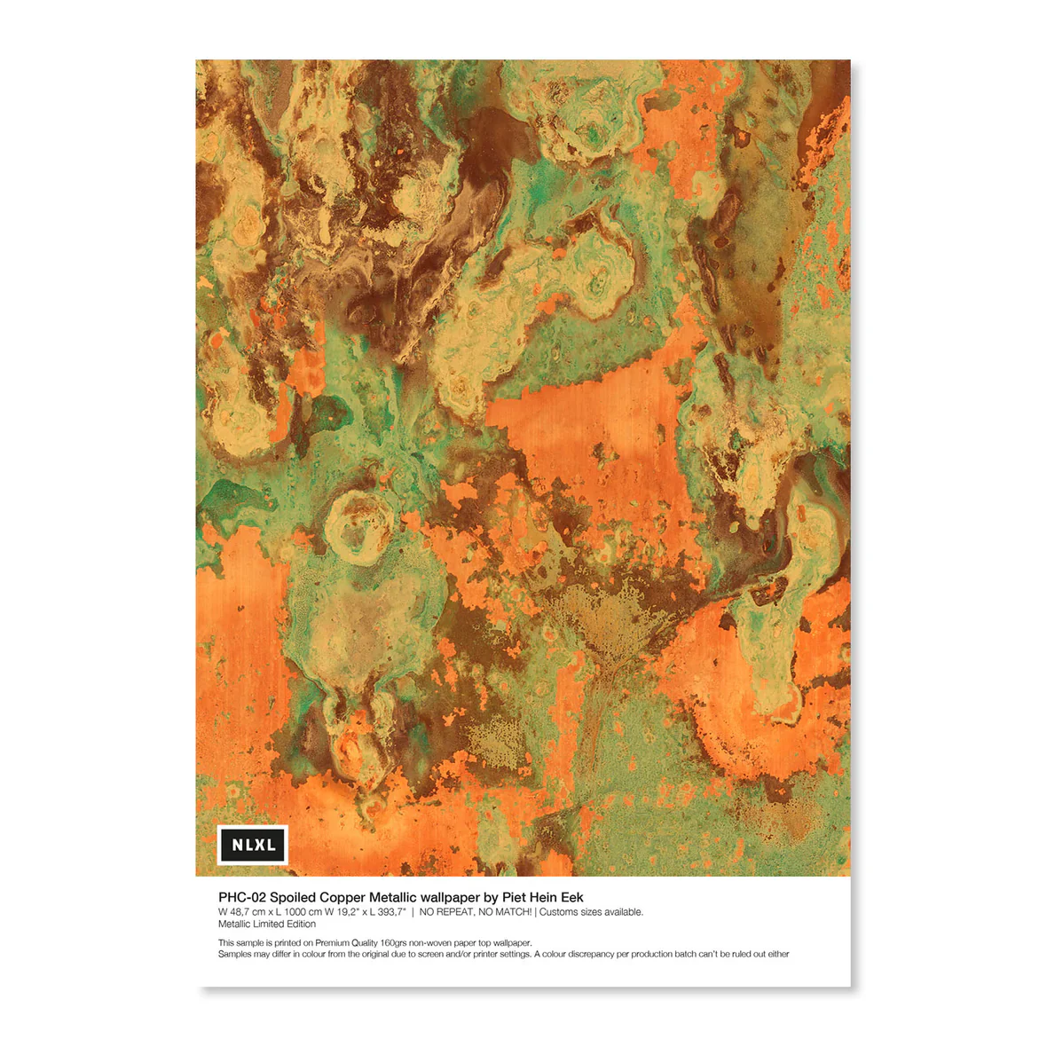 NLXL Spoiled Copper Metallic Wallpaper - Image 4