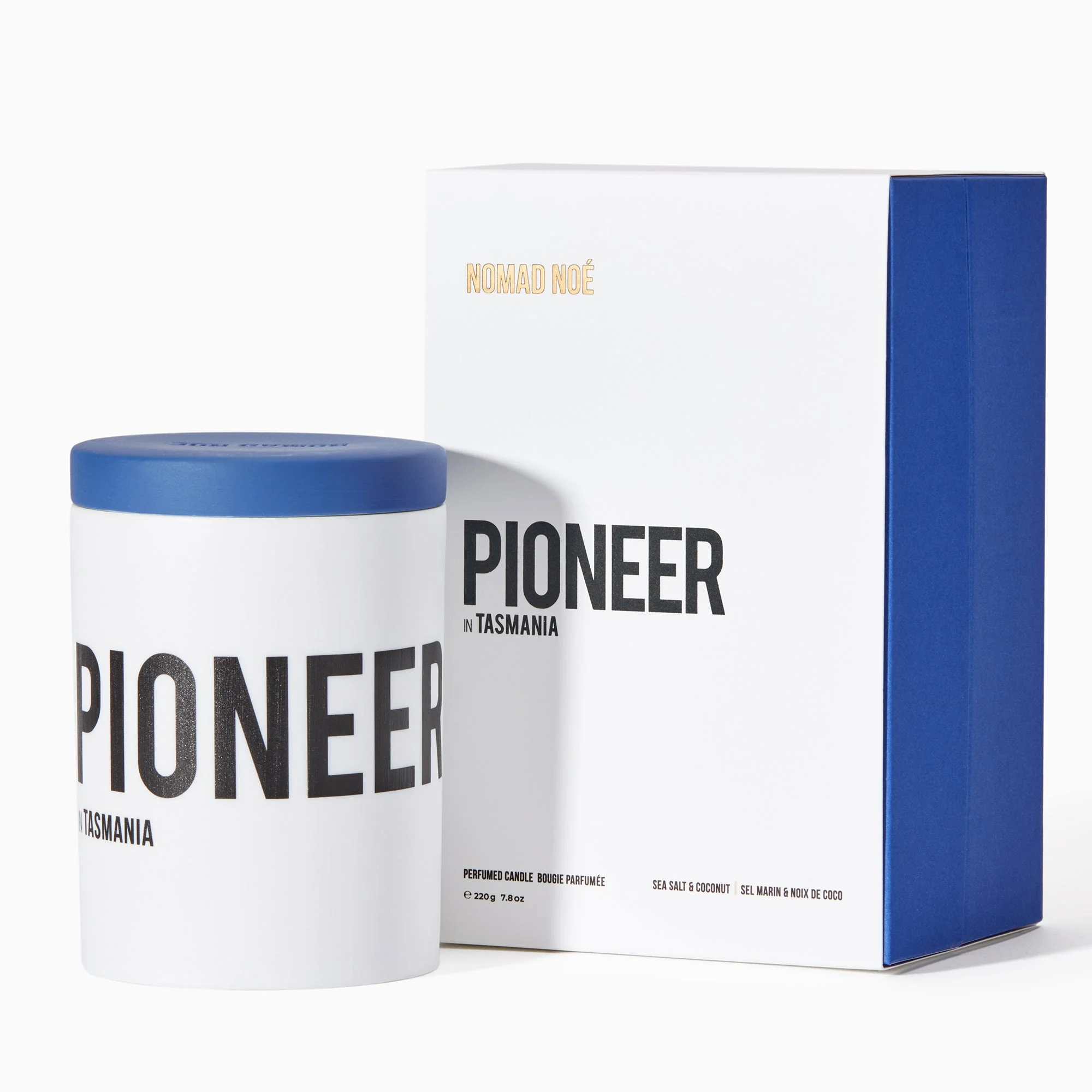 Nomad Noé Pioneer in Tasmania Candle - Sea Salt and Coconut 220g - Image 4