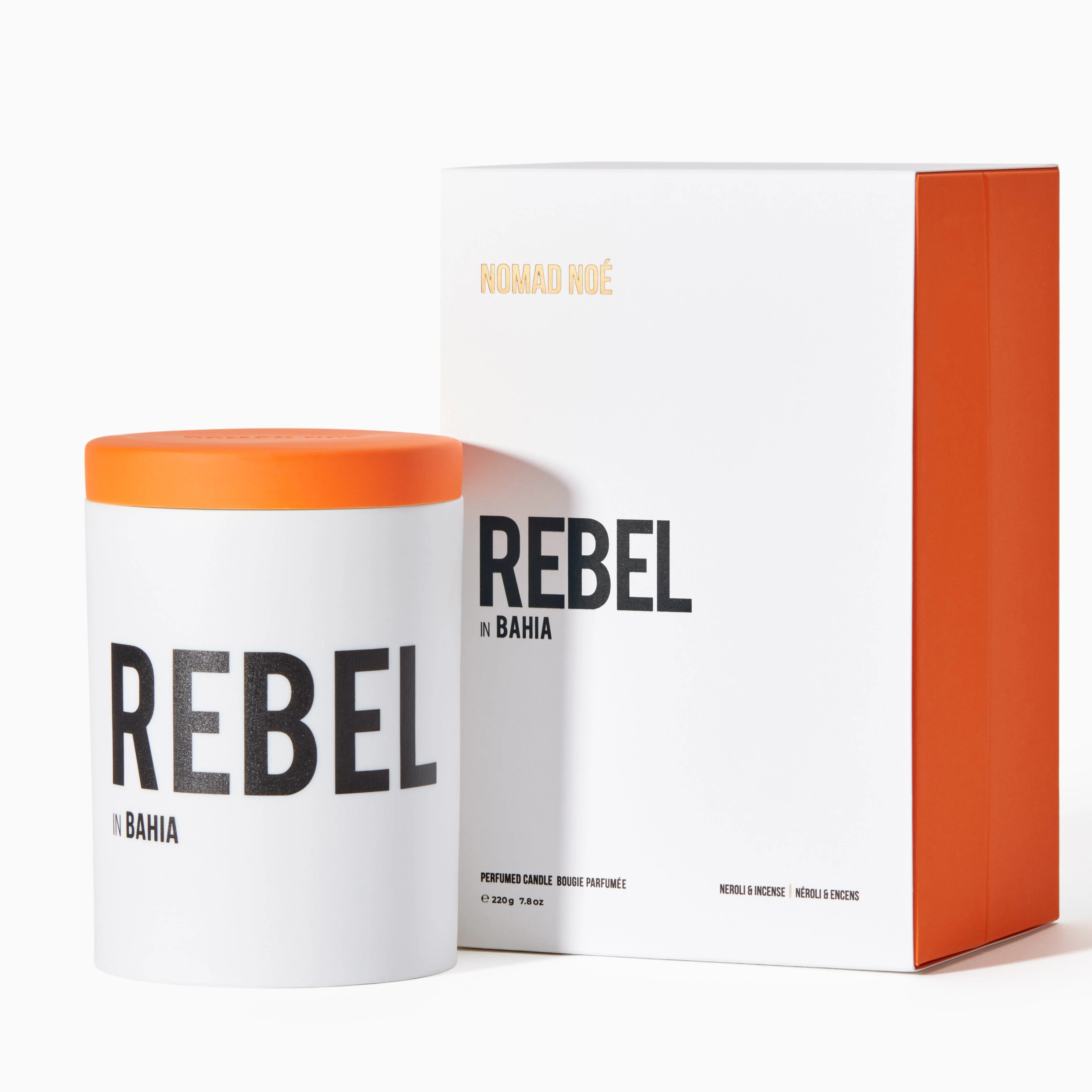 Nomad Noé Rebel in Bahia Scented Candle - Neroli & Incense 220g - Image 4