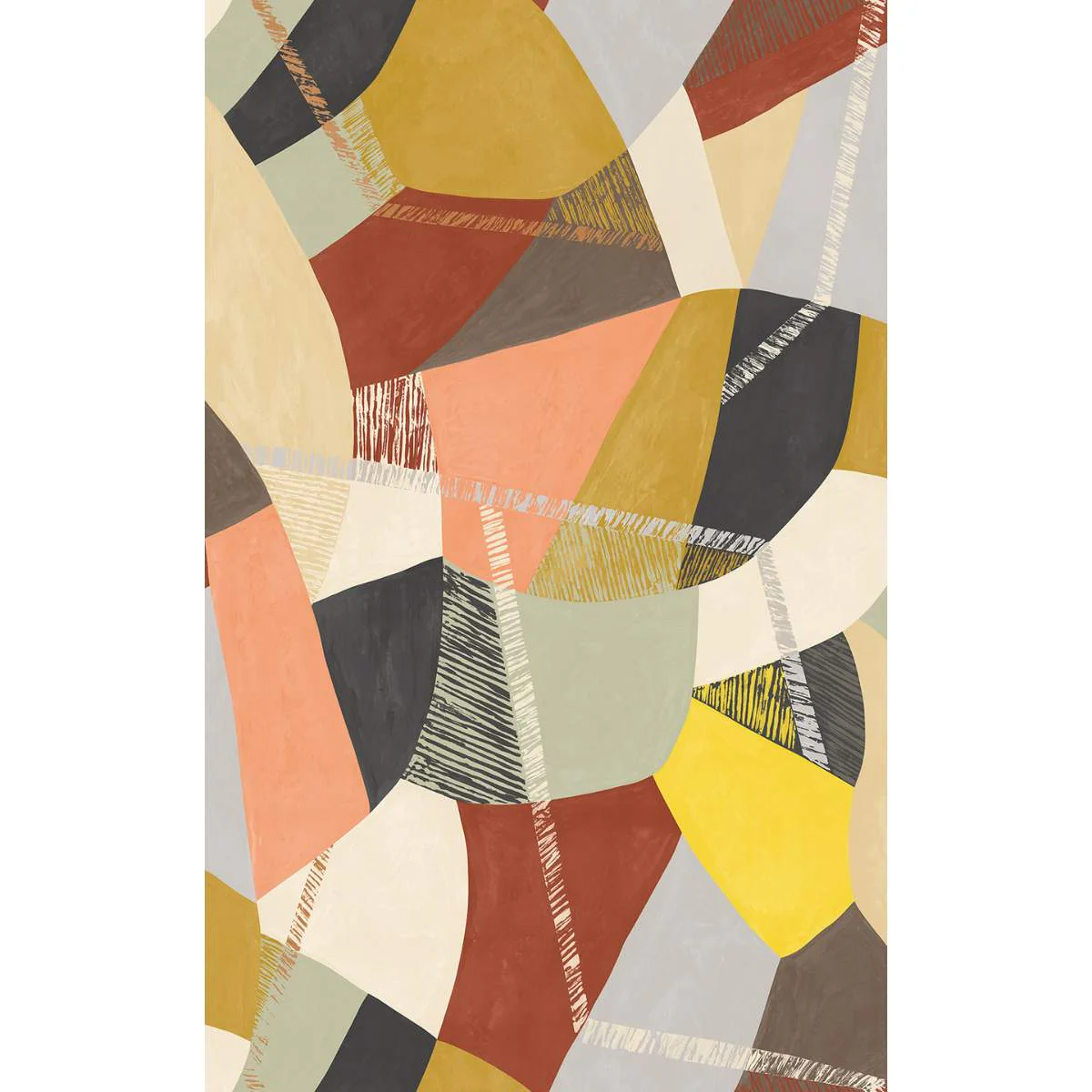 Ohpopsi Grafik Abstract Geo - Cinnamon - Image 3