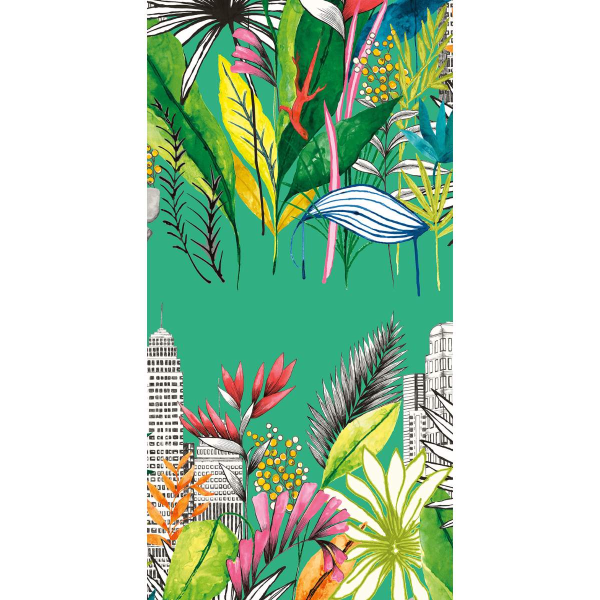 Ohpopsi Concept	Urban Tropic	- Emerald - Image 2