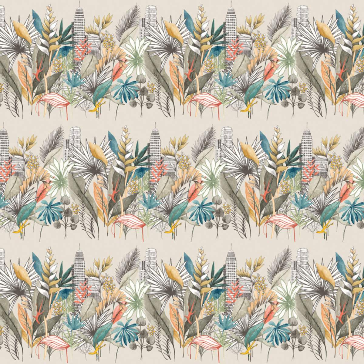 Ohpopsi Concept	Urban Tropic - Parchment