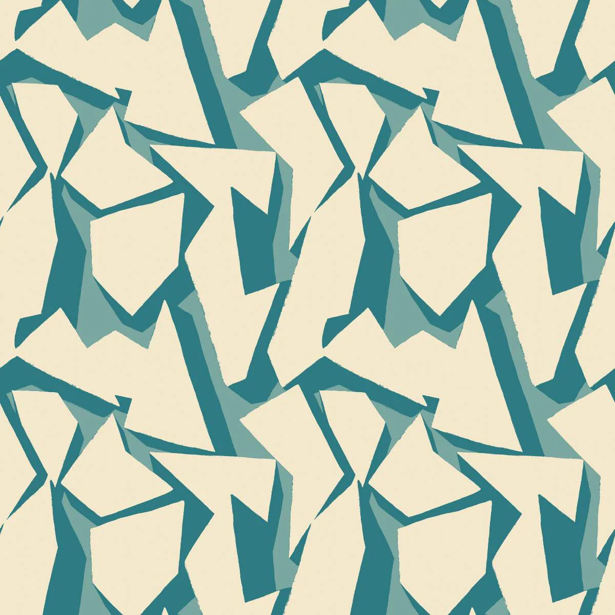 Ohpopsi Fragments Shatter - Teal