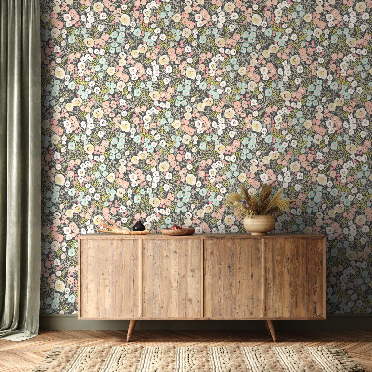 Ohpopsi Glasshouse Flora - Midnight Blush - Image 4