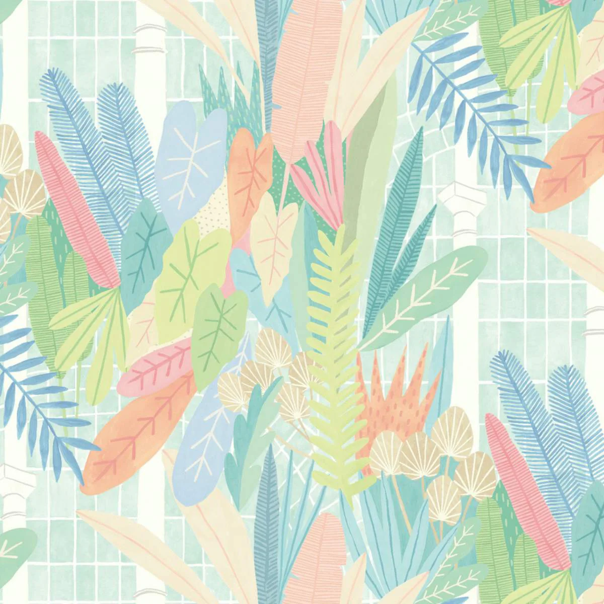 Ohpopsi Glasshouse Glasshouse - Coral & Mint - Image 2