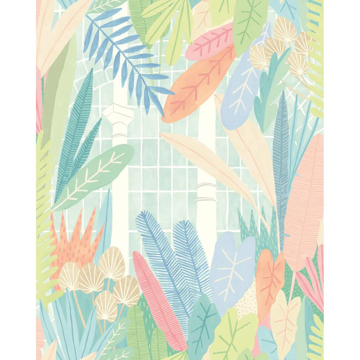 Ohpopsi Glasshouse Glasshouse - Coral & Mint - Image 3
