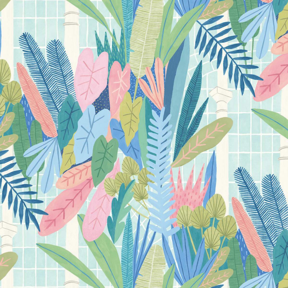 Ohpopsi Glasshouse Glasshouse - Indigo & Pink - Image 2