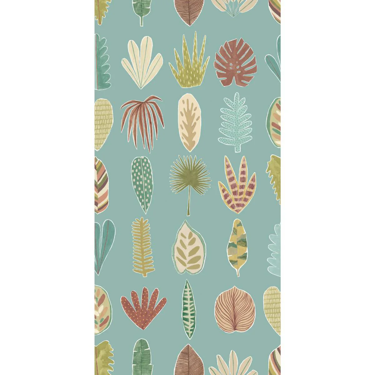 Ohpopsi Glasshouse Leaf Boogie - Seafoam - Image 3