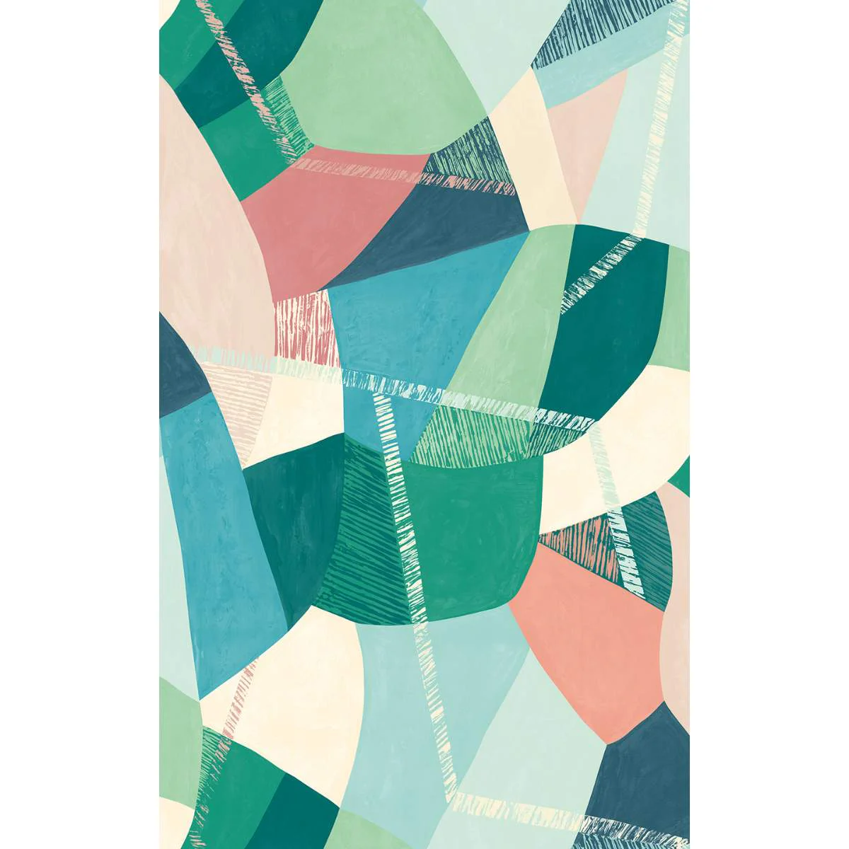 Ohpopsi Grafik Abstract Geo - Flamingo - Image 3