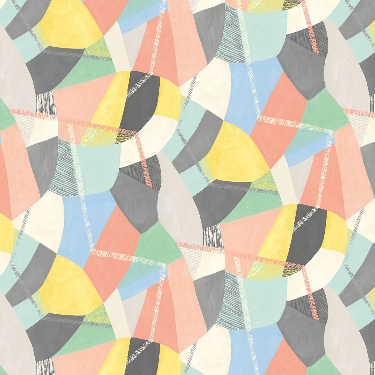 Ohpopsi Grafik Abstract Geo - Pastel Pop - Image 2