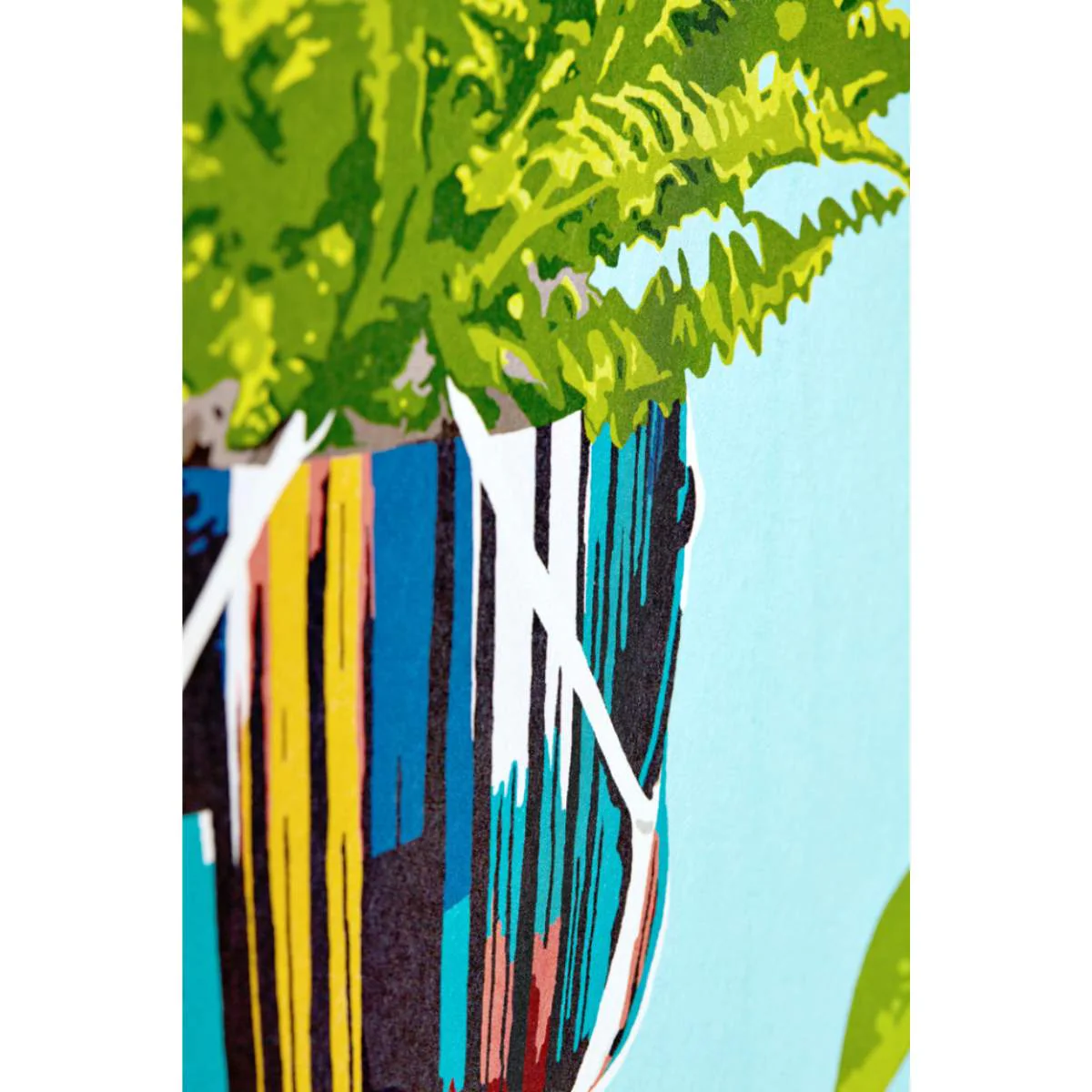 Ohpopsi Grafik Houseplant	- Cerulean Twist - Image 3