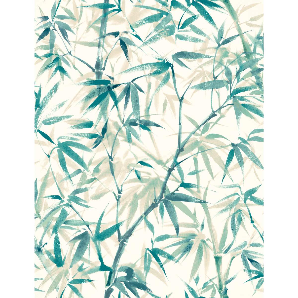 Ohpopsi Hanashi Shadow Bamboo - Peacock - Image 2