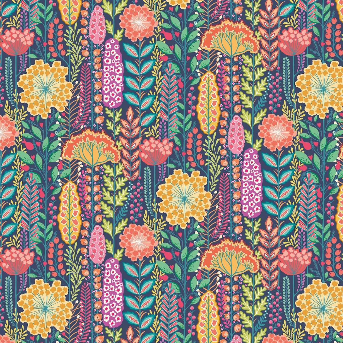 Ohpopsi Ichika Seedheads - Prussian - Image 2