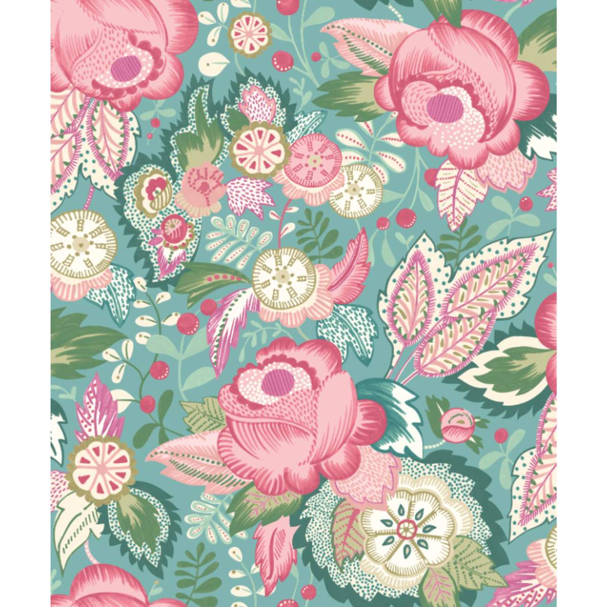 Ohpopsi Riches Of Nature Emily Rose - Rose & Seafoam - Image 2