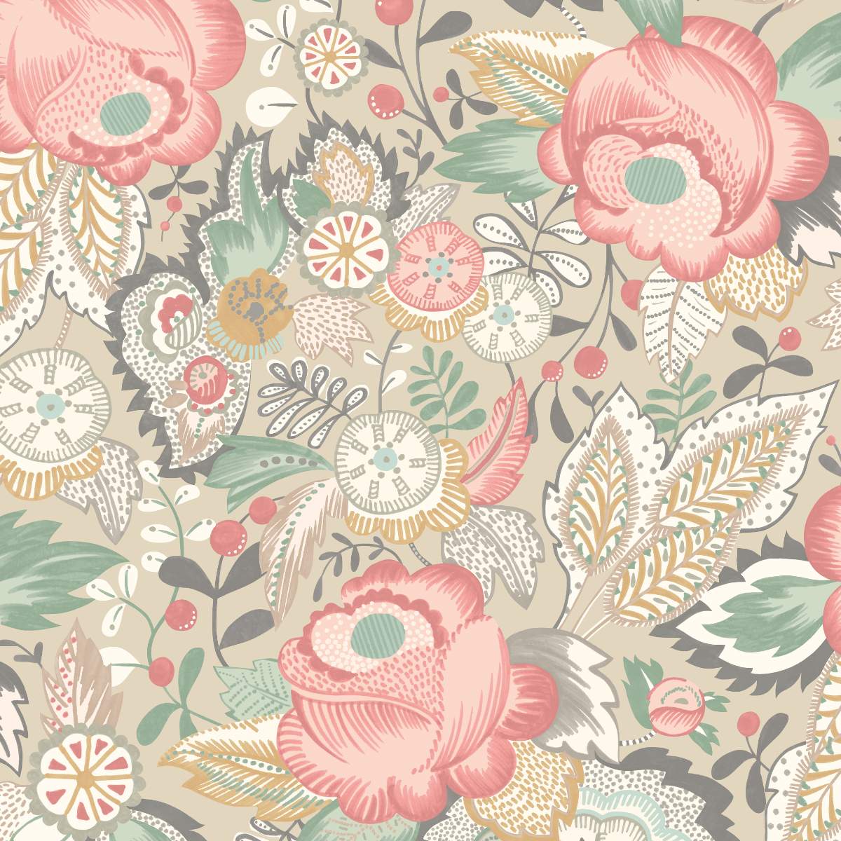 Ohpopsi Riches Of Nature Emily Rose - Soft Flamingo