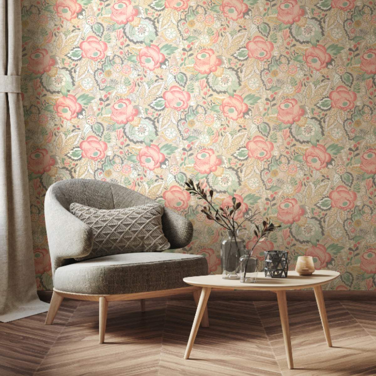 Ohpopsi Riches Of Nature Emily Rose - Soft Flamingo - Image 3
