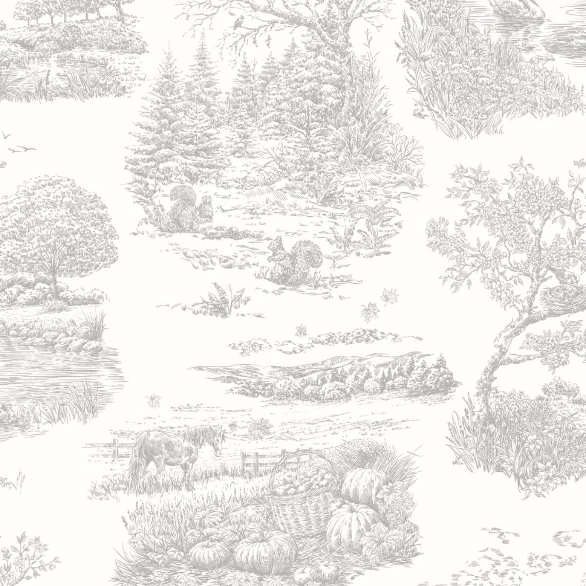 Ohpopsi Riches Of Nature Eve Toile - Dove