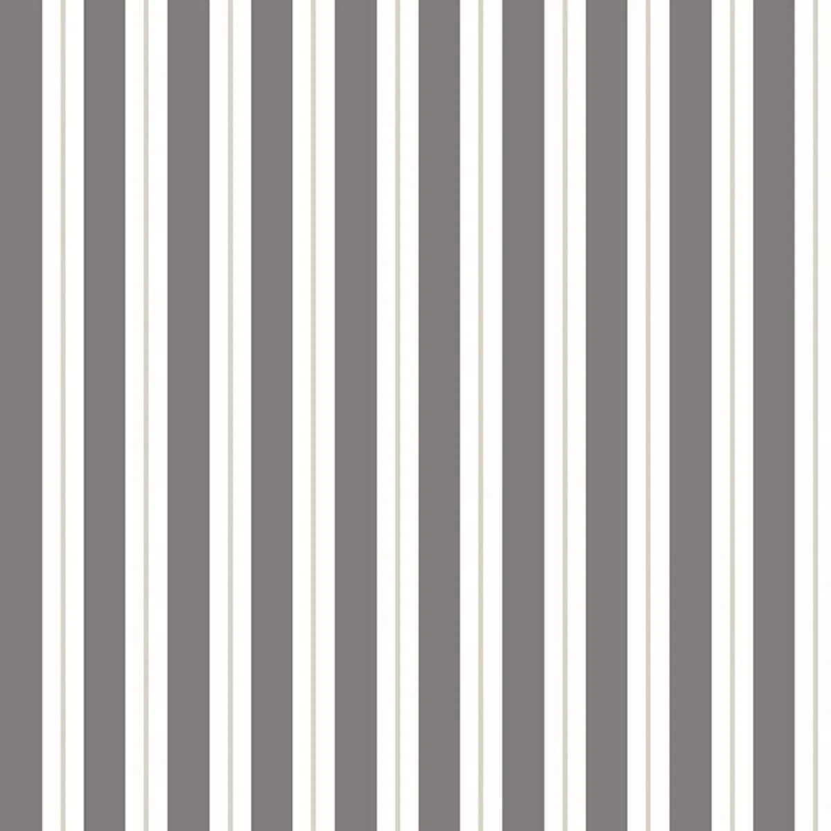 Ohpopsi Simply Stripes Wide Multi Stripe - Charcoal - Image 2