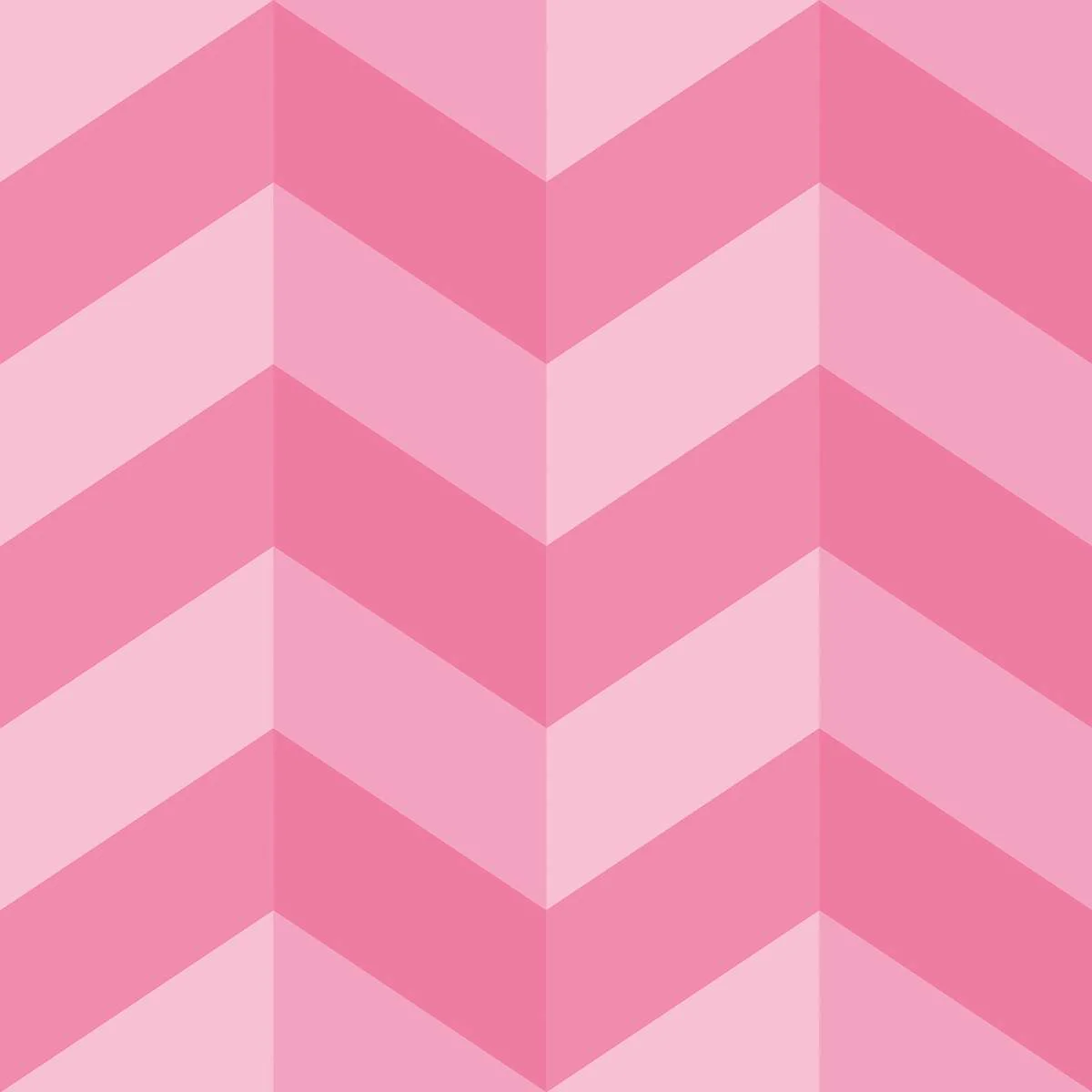 Ohpopsi So Stripey Illusion Chevron - Hot Fushcia
