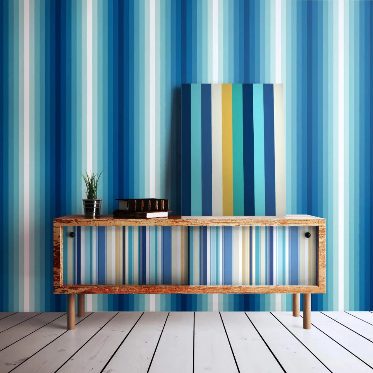 Ohpopsi So Stripey Rainbow Bloc - Cobolt Mix - Image 3