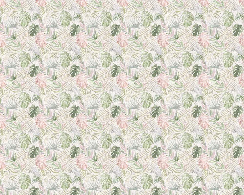 Ohpopsi Wild Tropica Wallpaper - Powder - Image 4