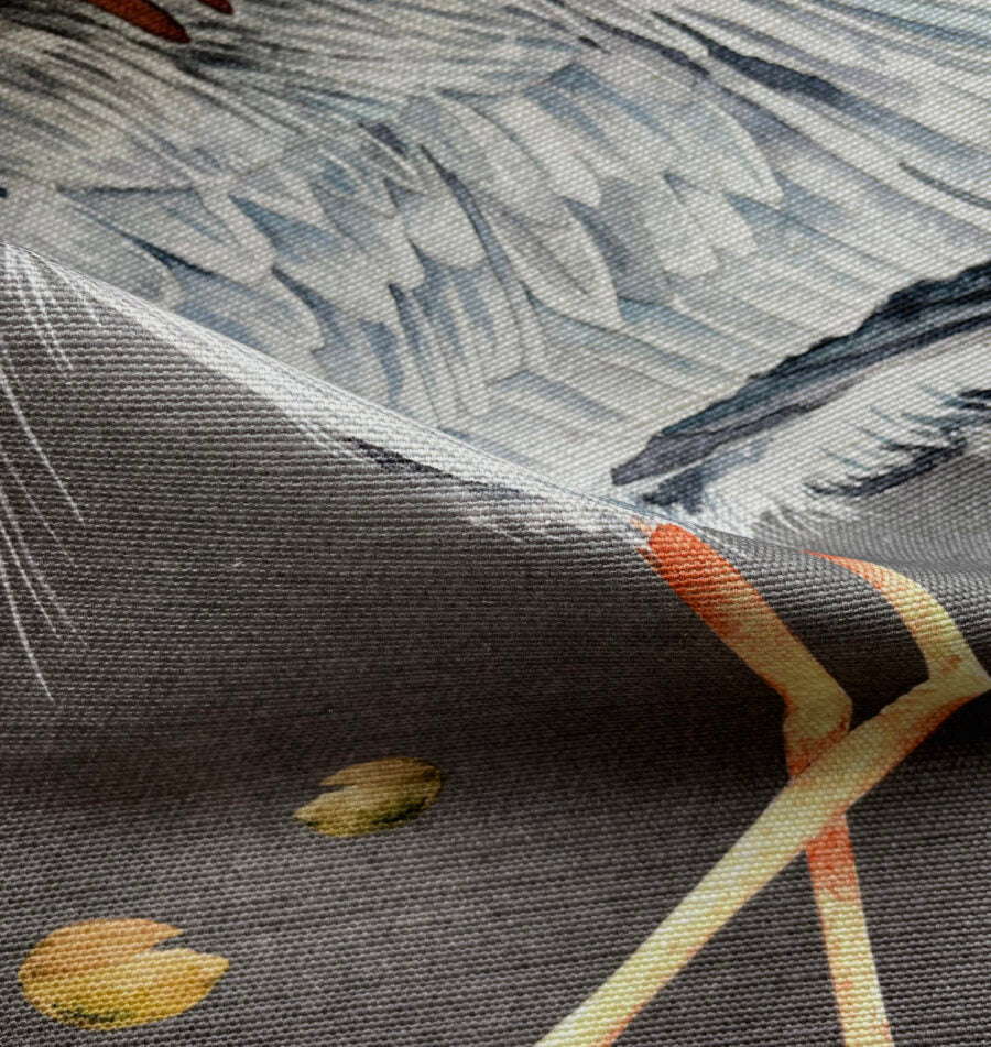 Avalana Orient Oyster Linen Fabric