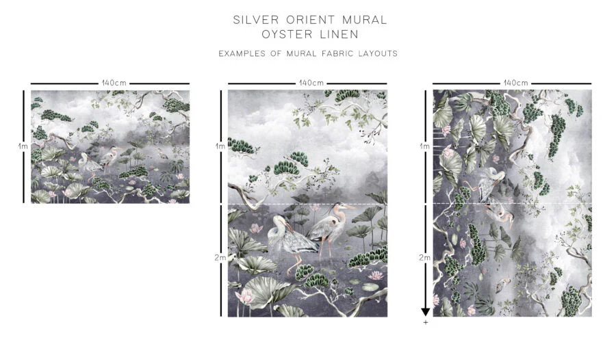 Avalana Orient Oyster Linen Fabric - Image 6