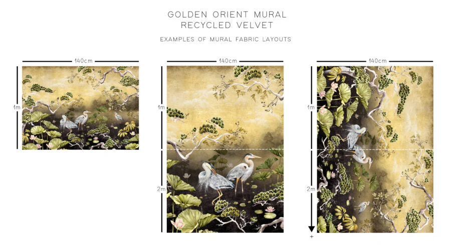 Avalana Orient Recycled Velvet Fabric - Image 3