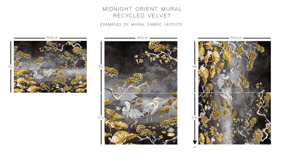 Avalana Orient Recycled Velvet Fabric - Image 6
