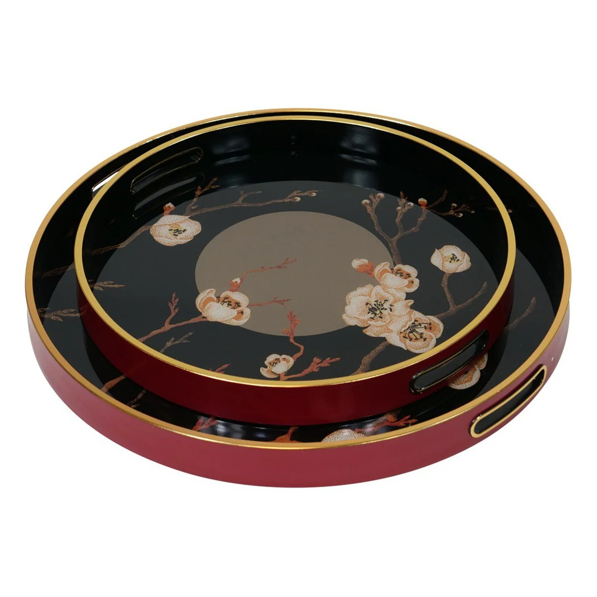 Mindy Brownes Oriental Bloom Decorative Tray Set