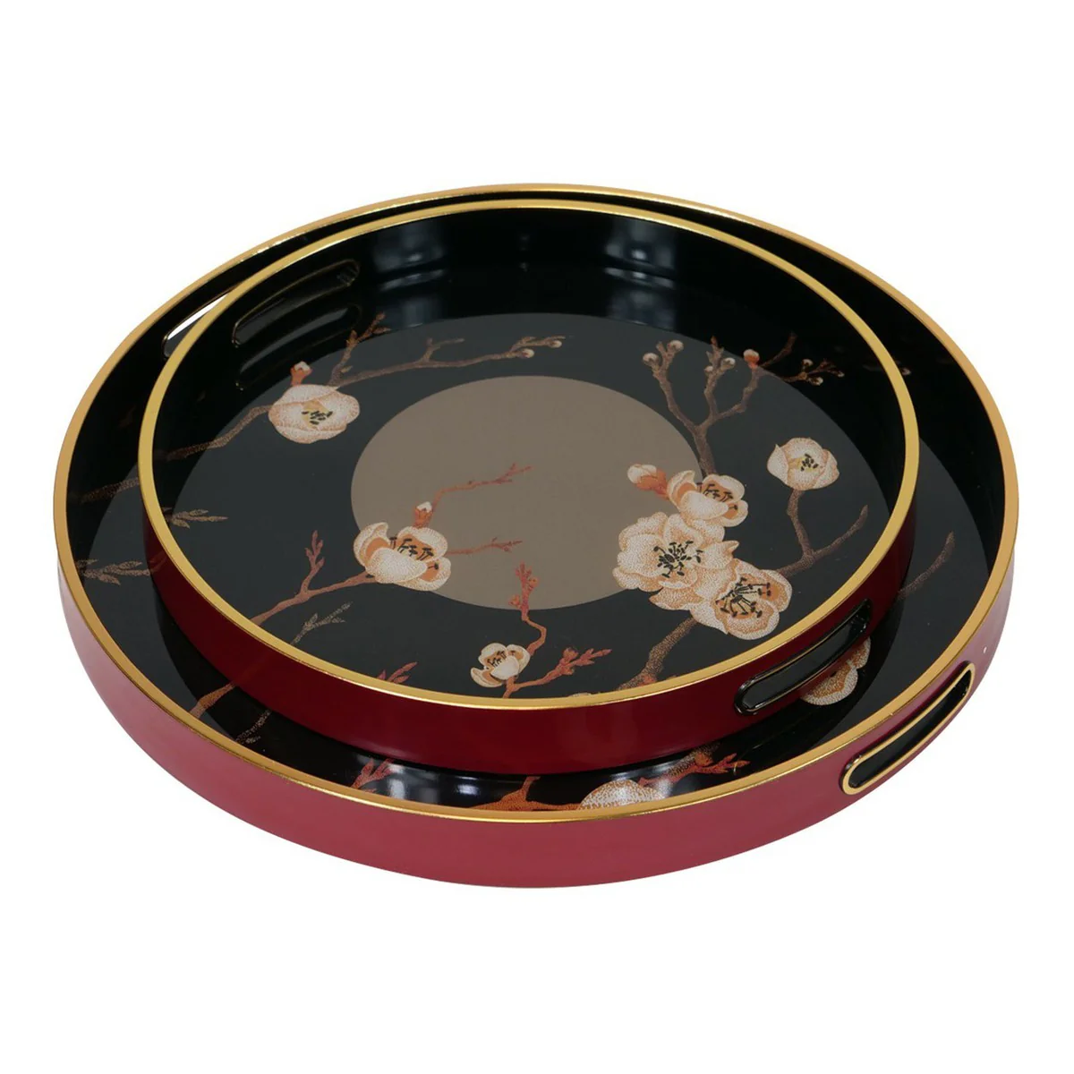 Mindy Brownes Oriental Bloom Decorative Tray Set - Image 6