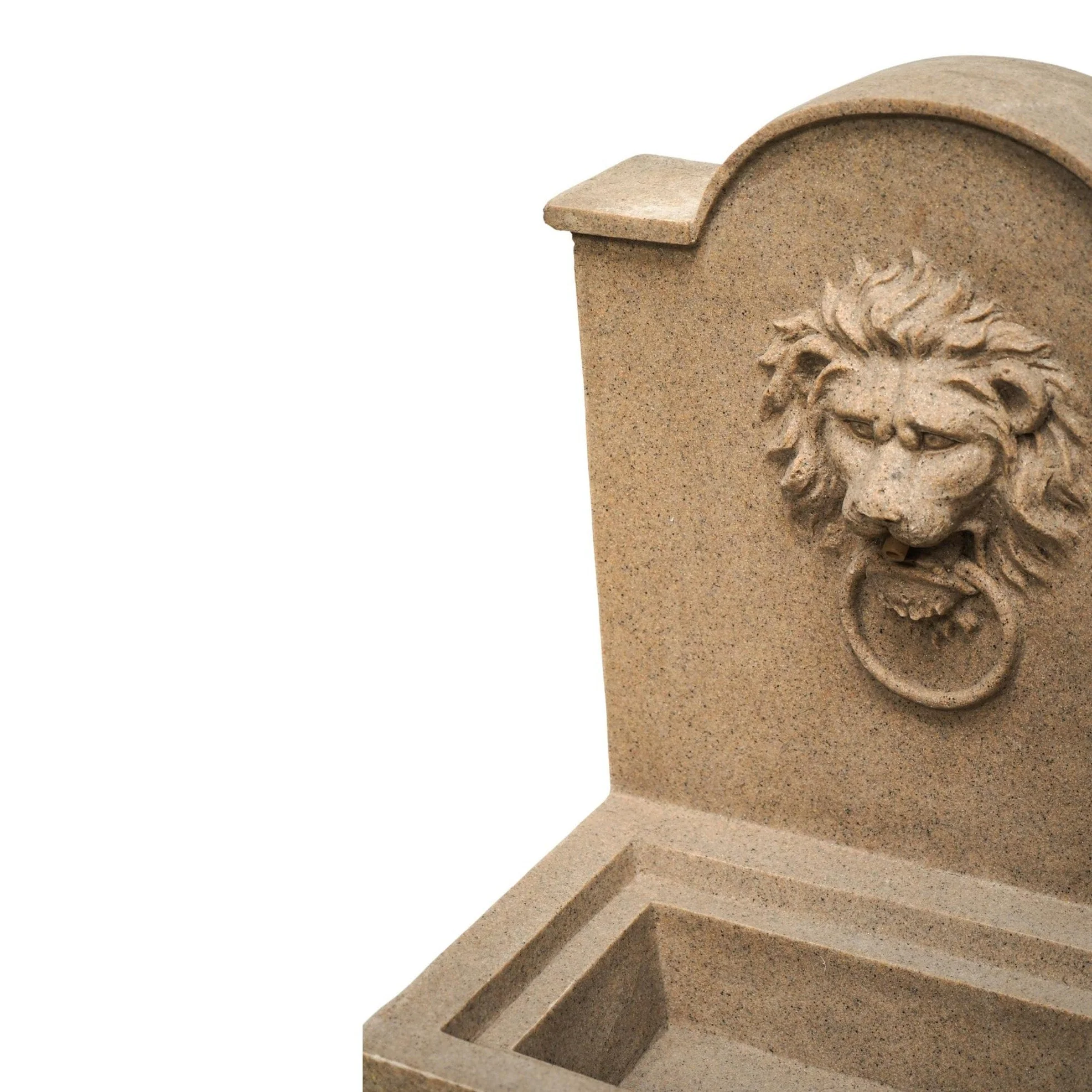 Ivyline Outdoor Luxury Lion Water Feature - Image 6