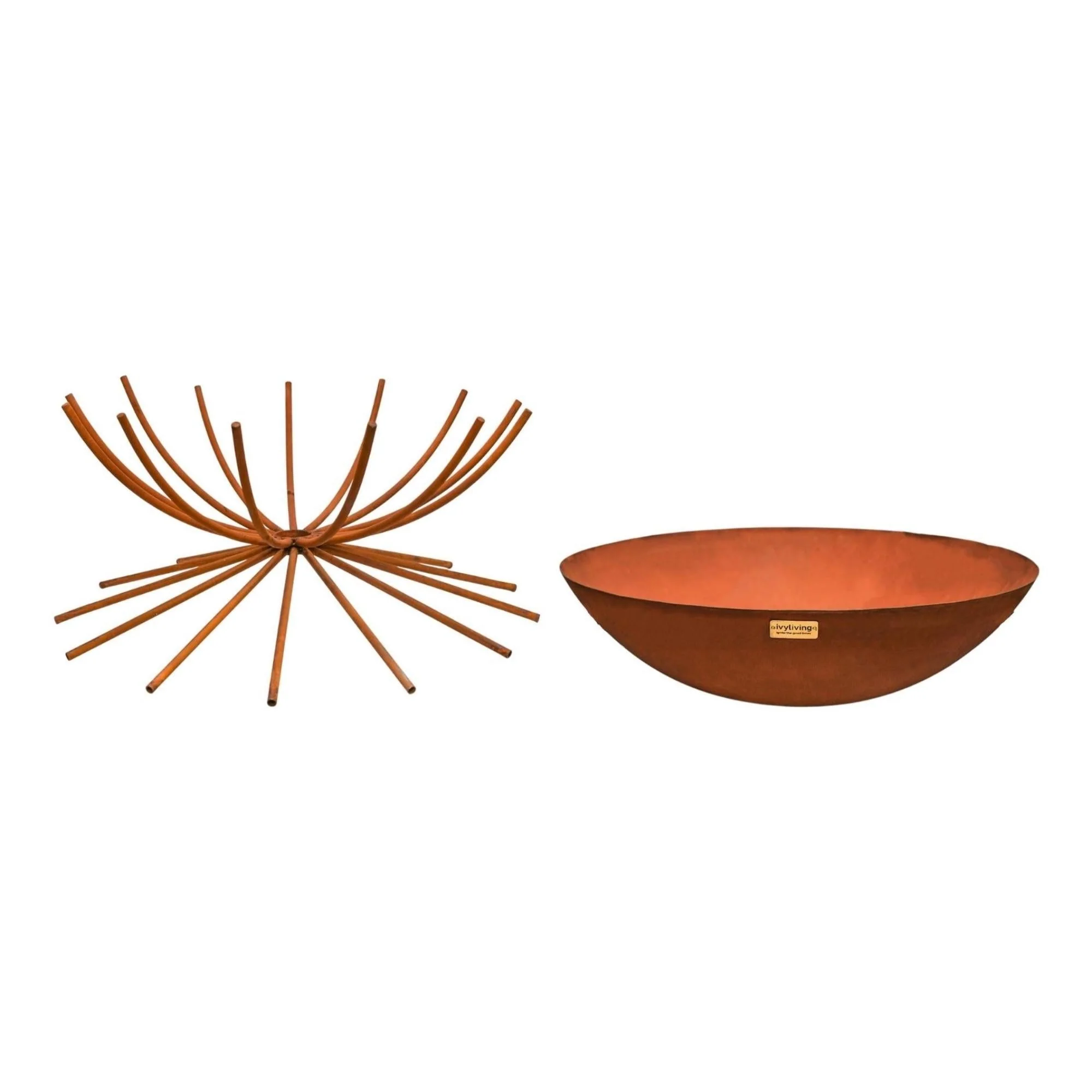 Ivyline Outdoor Metal Dakota Fire Pit - Image 3