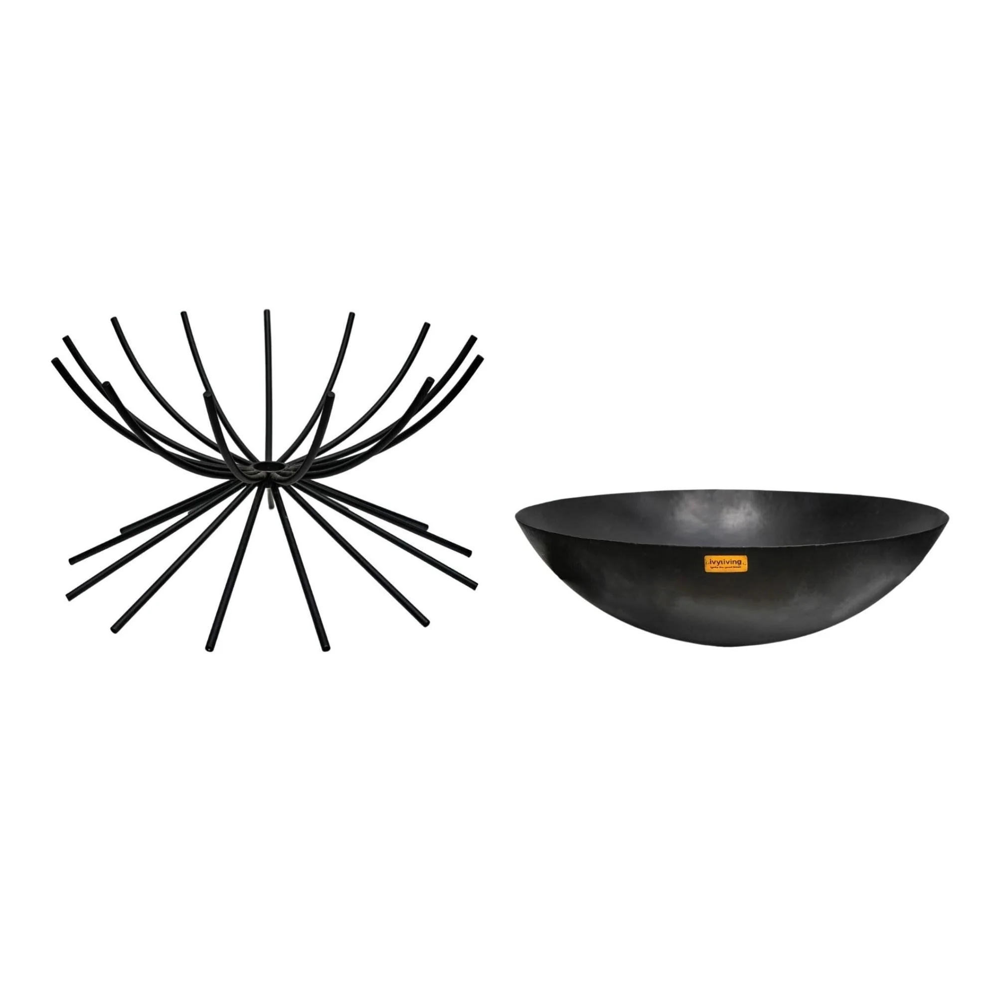 Ivyline Outdoor Metal Dakota Fire Pit - Image 9