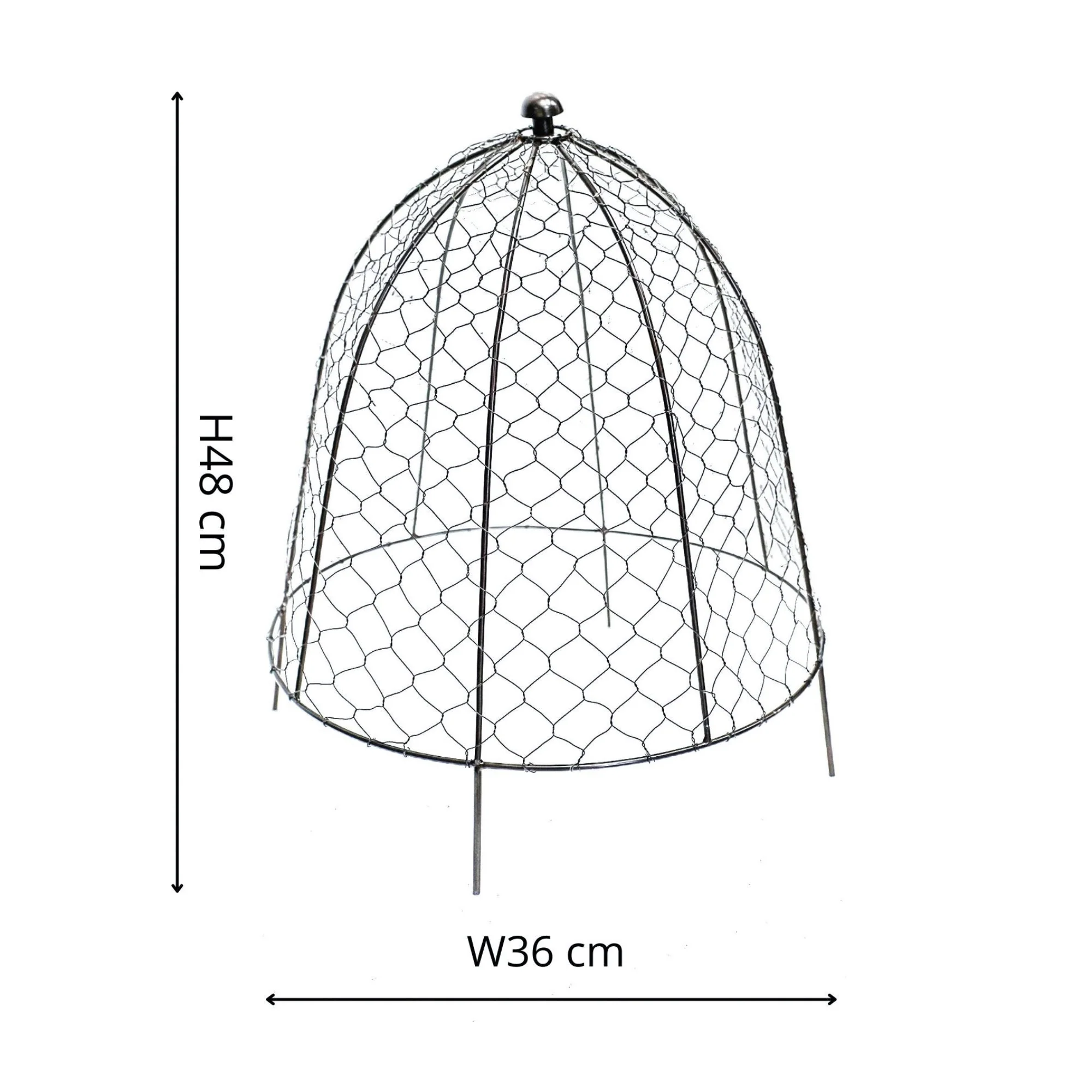 Ivyline Outdoor Wire Netted Plant Cloche Protector - Image 6